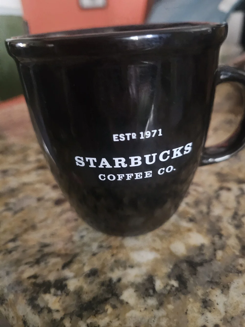 RARE Starbucks Barista Abbey Black Est. 1971 Mug- 2002